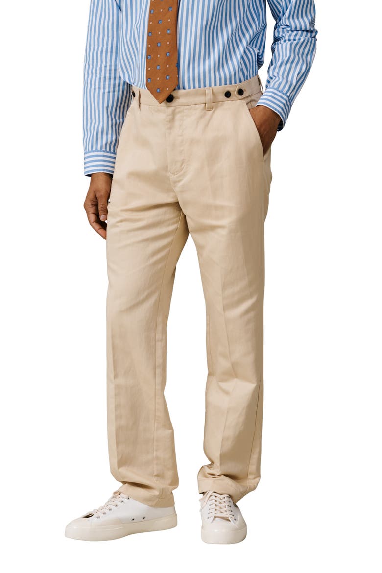 Pasmore Slim Leg Suit Trouser, Main, color, Sand