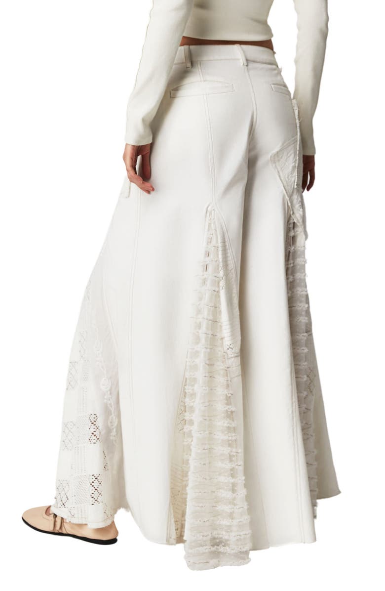 Free People Great Escape Wide Leg Jeans, Alternate, color,