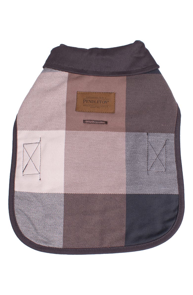 Pendleton Block Plaid Dog Coat, Main, color, Block Plaid