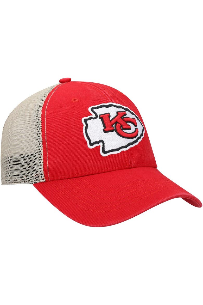 Men's '47 Red Kansas City Chiefs Flagship MVP Snapback Hat, Alternate, color, Red