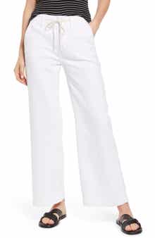 PAIGE Carly Wide Leg Ankle Pants