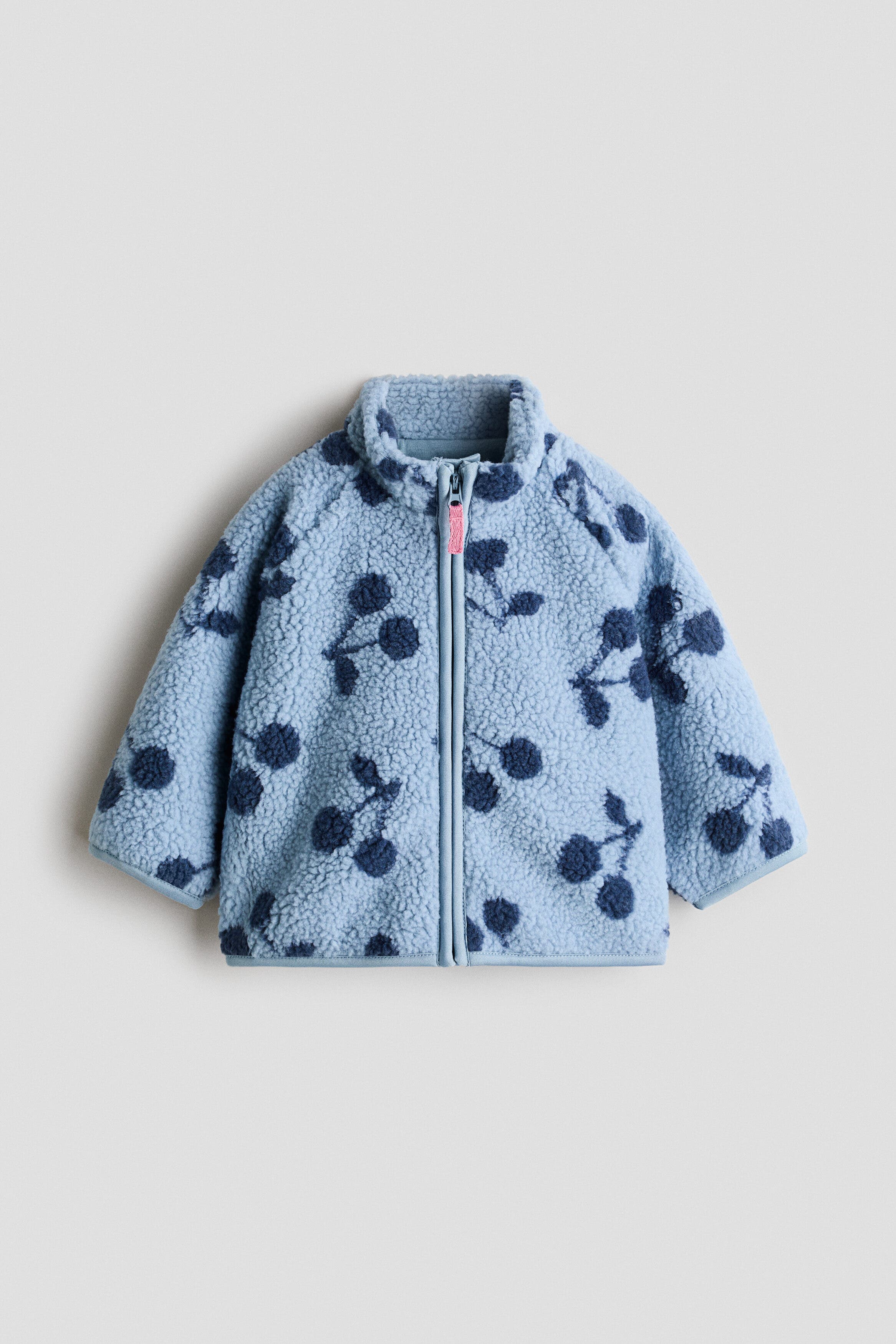 selected Light dusty blue/cherries