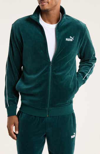 PUMA Essentials Elevated Velour Track Jacket