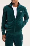 PUMA Essentials Elevated Velour Track Jacket
