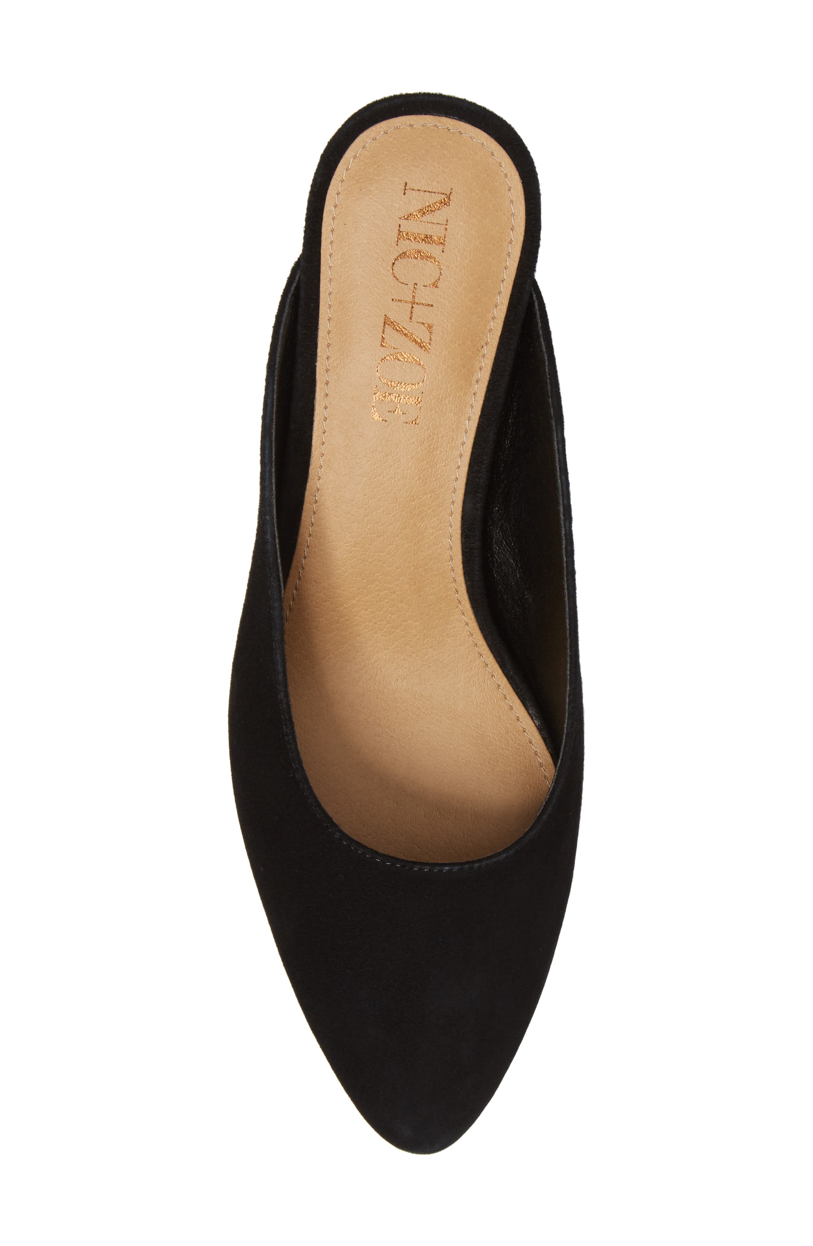 Jayla Mule, Alternate, color, BLACK SUEDE