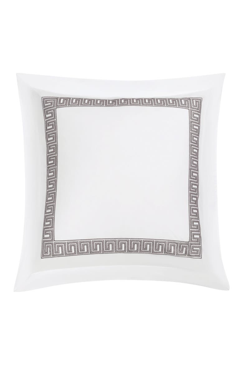 Ophelia Euro Pillow Sham, Main, color, MOCHA