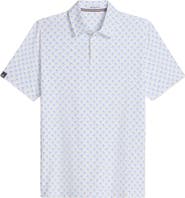 ASHWORTH GOLF Floral Trellis Polo