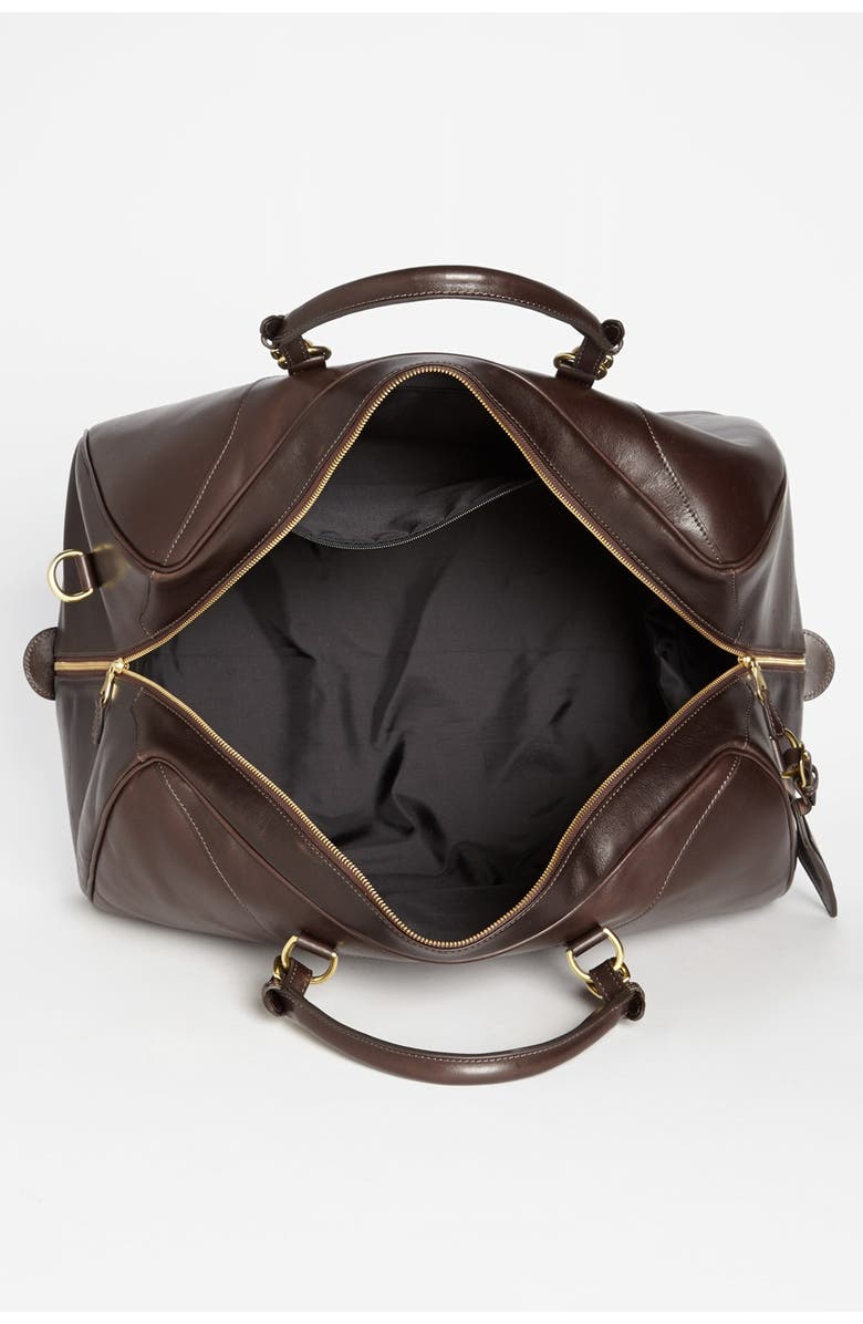 Mulholland 'Hippo' Leather Duffel Bag, Alternate, color,