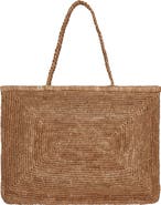Vitamin A® Amani Raffia Tote