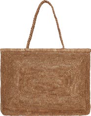 Vitamin A® Amani Raffia Tote