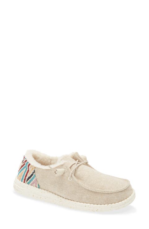 Wendy Funk Slip-On Moc Toe Shoe (Women)