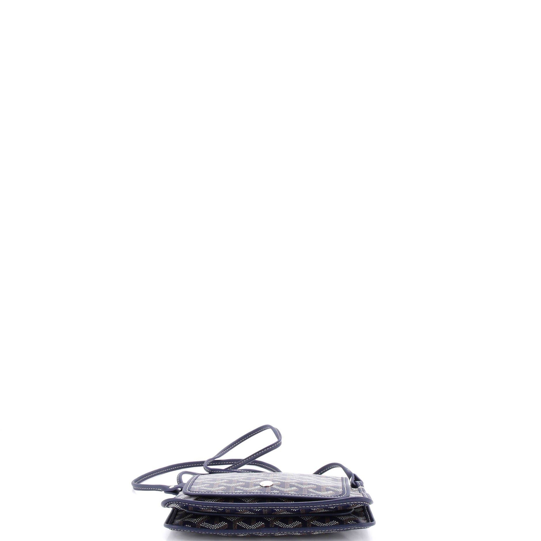 Pre-Owned Goyard Plumet Clutch Wallet Coated Canvas, Alternate, color, 