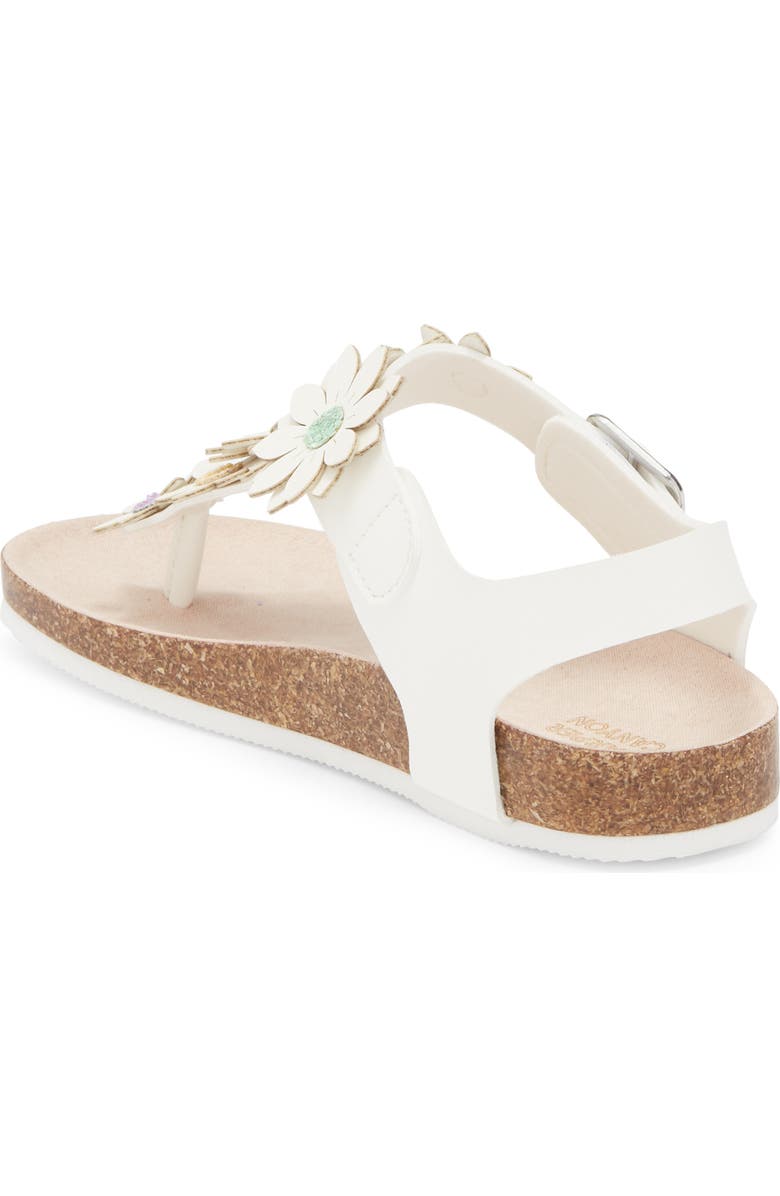 Harper Canyon Kids' Elenna T-Strap Sandal, Alternate, color, White Multi