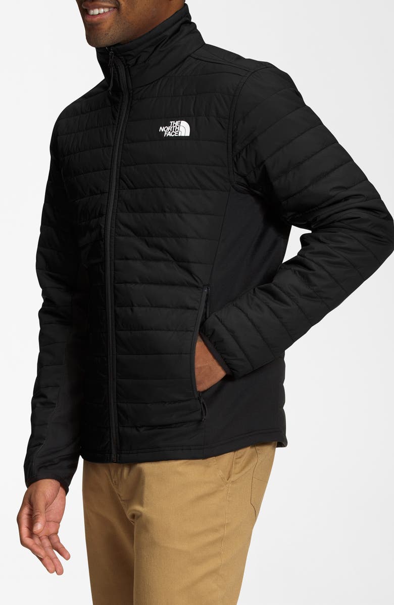 The North Face Canyonlands Water Repellent Hybrid Jacket, Alternate, color, Tnf Black