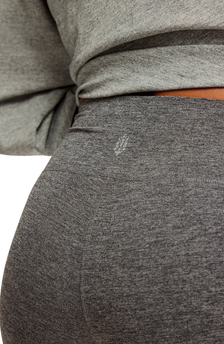 Free People FP Movement Never Better Heathered Bike Shorts, Alternate, color, 