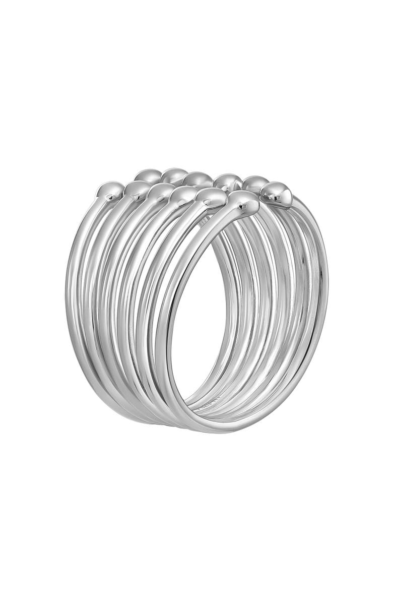 CANDELA JEWELRY Ribbed Band Ring, Alternate, color, 