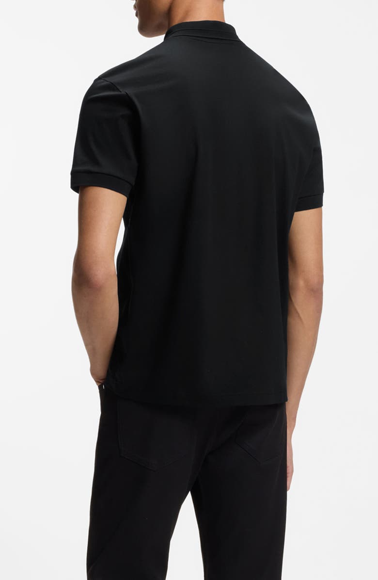 BOSS Spirit Cotton Polo, Alternate, color, Black