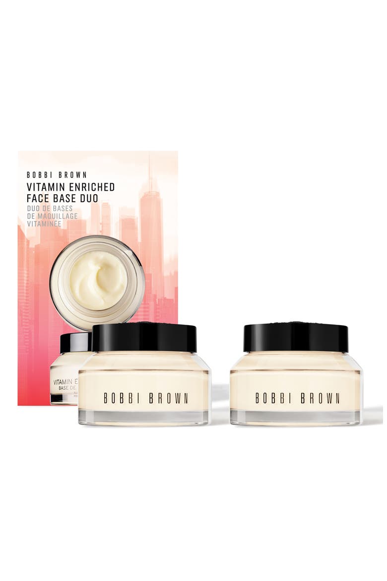 Vitamin Enriched Face Base Moisturizer & Primer Duo Set $138 Value, Main, color, NO COLOR