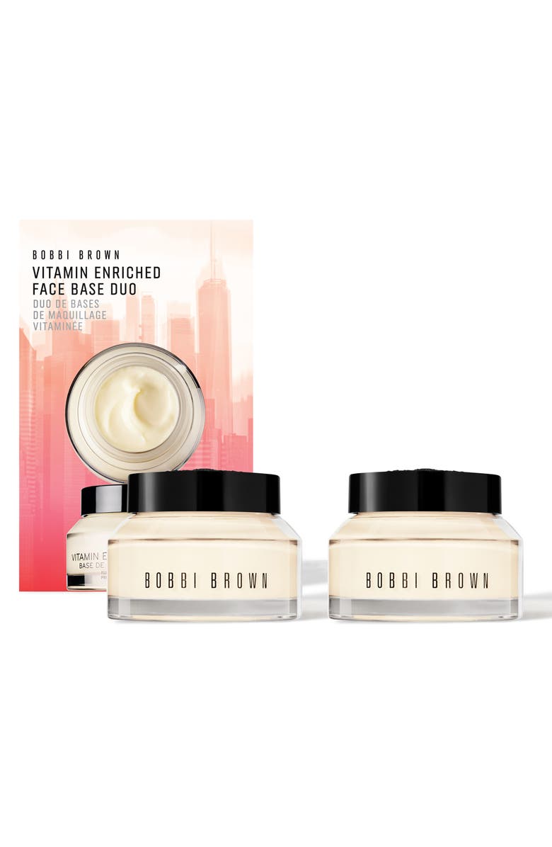 Bobbi Brown Vitamin Enriched Face Base Moisturizer & Primer Duo Set $138 Value, Main, color,