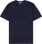 Robert Talbott Lawrence Wool Silk Fine Gauge Jersey Tee