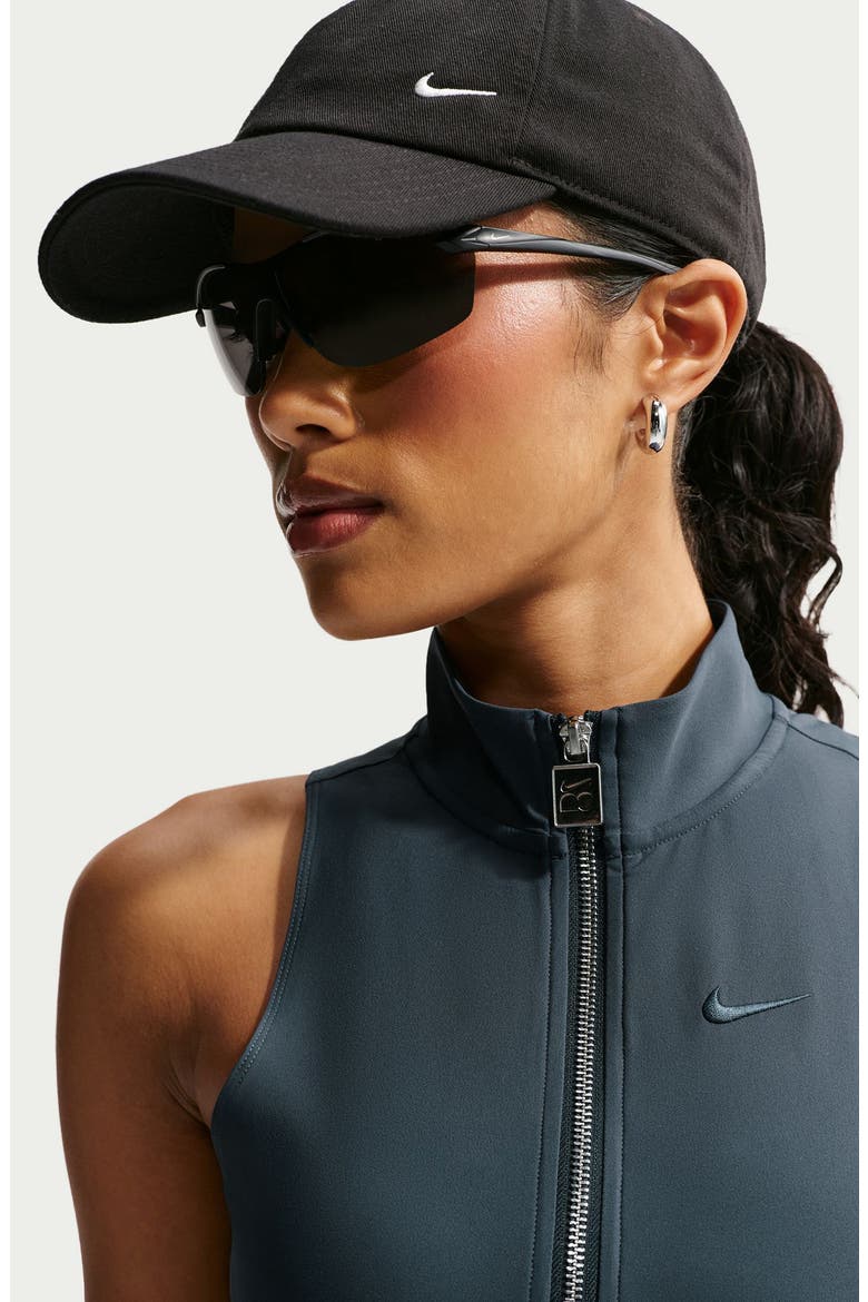 Naomi Osaka Tight Layered Dress, Alternate, color, ARMORY NAVY/ PHANTOM