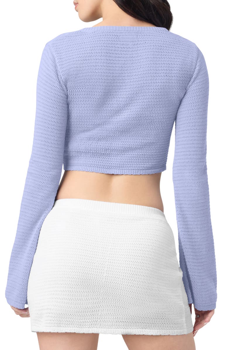 Florence by Mills Crop Cardigan, Alternate, color, Thistle Down