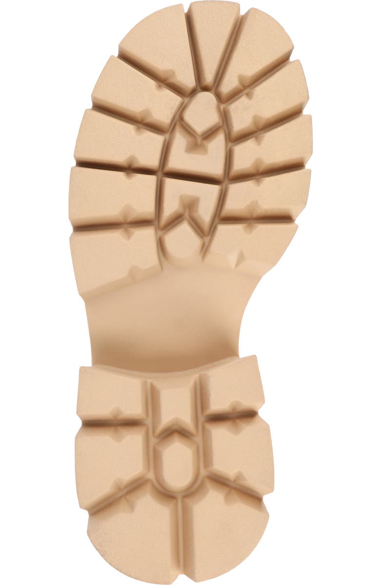 Journee Collection Lug Platform Sandal, Alternate, color, Beige