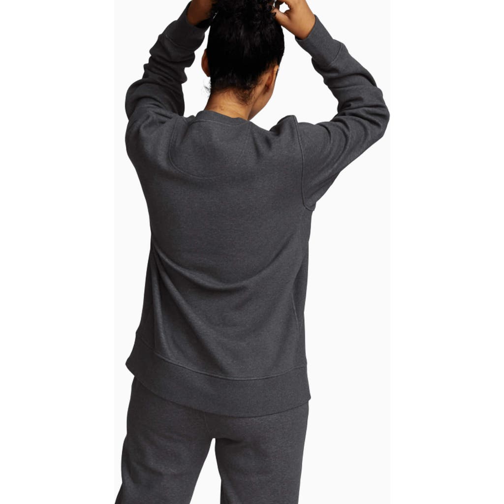 Jambys Chilluxe Crewneck Sweatshirt In Charcoal