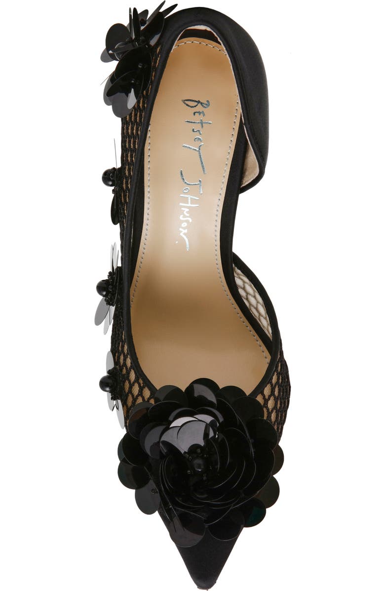 Betsey Johnson Nash Half d'Orsay Pump, Alternate, color,
