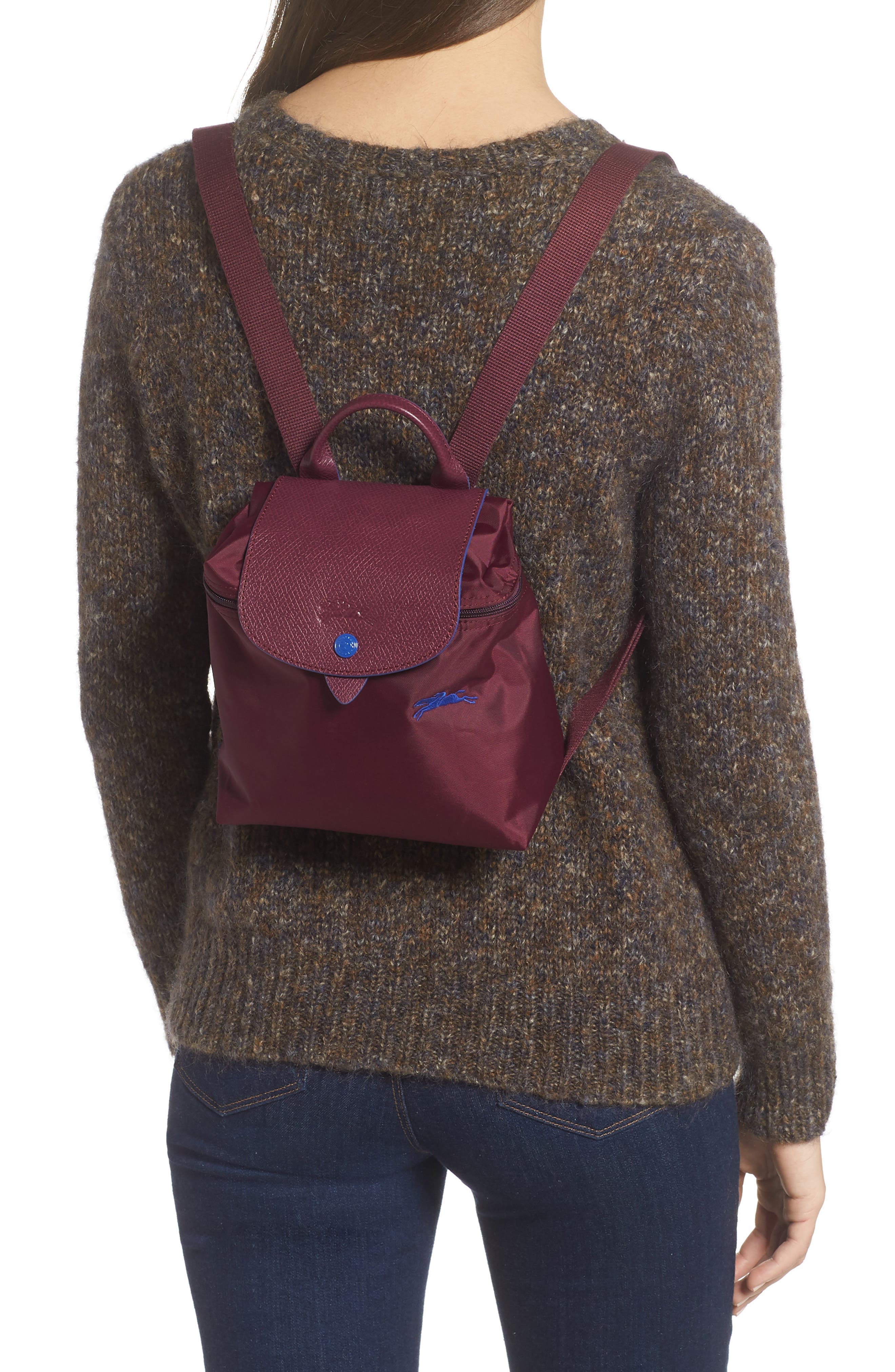 Longchamp Le Pliage Mini Backpack, Alternate, color, 