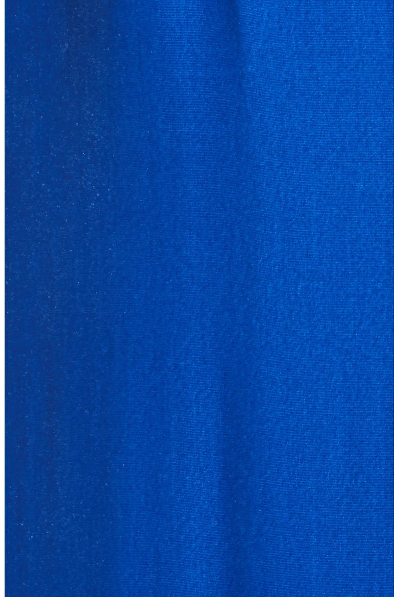 Kiley Wrap Front Long Sleeve Velvet Gown, Alternate, color, DEEP ULTRAMARINE