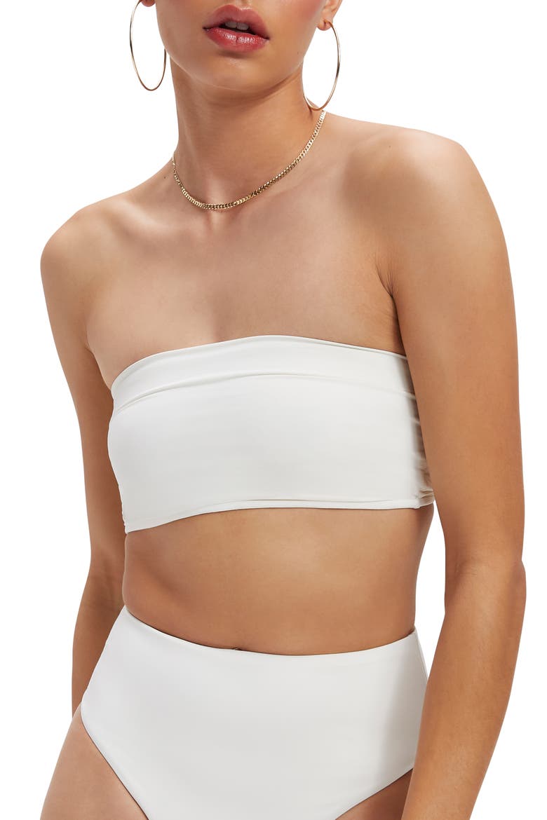 Better Band Strapless Reversible Swim Top, Main, color, IVORY001