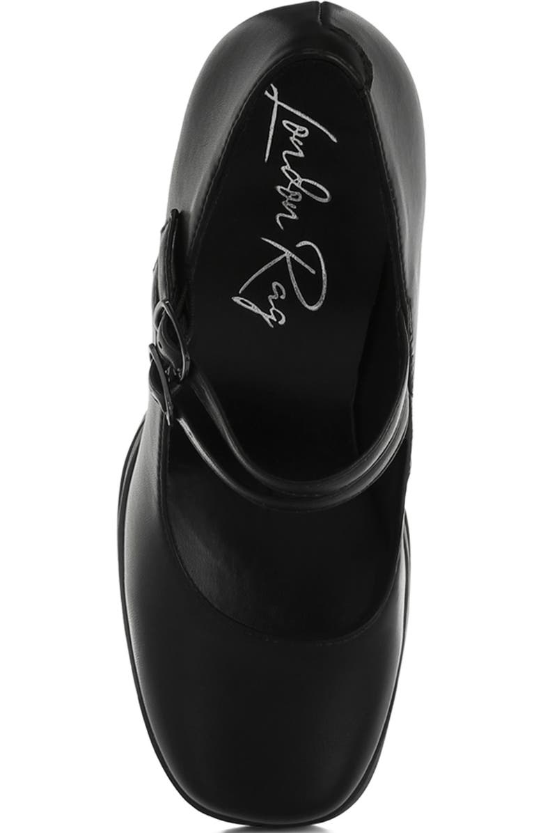 LONDON RAG Kenny Mary Jane Platform Pump, Alternate, color, Black