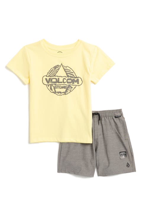 Jersey Graphic T-Shirt & Shorts Set (Toddler)