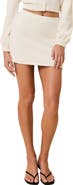 Solid & Striped Ronnie Fuzzy Sweater Miniskirt