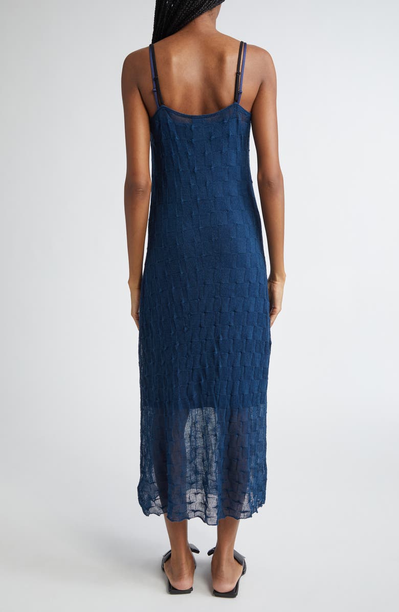 YanYan Borlor Floral Ribbon Wool Slipdress, Alternate, color, 