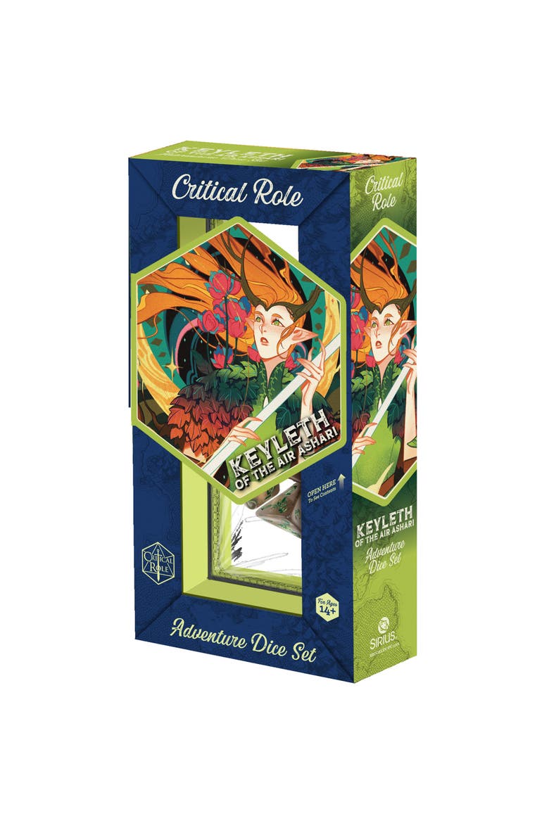 Keyleth 8pc RPG Set, Alternate, color, Multicolored