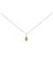 selected Green Peridot | White