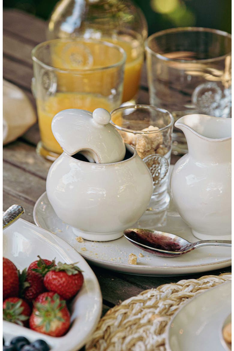 Puro Whitewash Sugar Bowl & Lid, Alternate, color, WHITEWASH