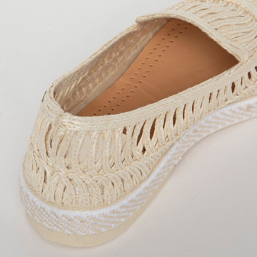 Braided Raffia Slip-On Loafer, Alternate, color, Natural Braided Raffia