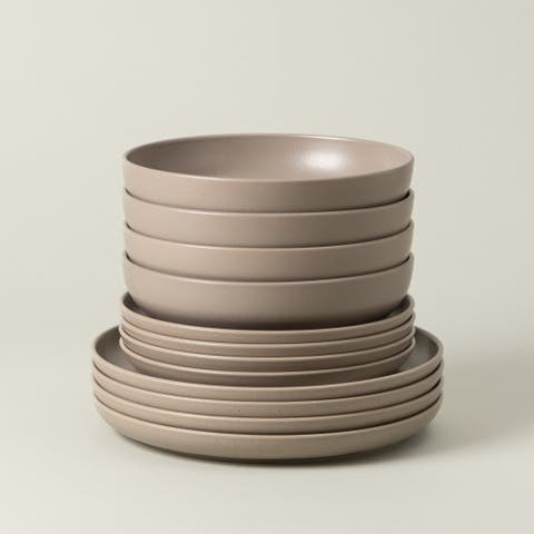 Pacifica 12-pc place setting w/ pasta bowl
