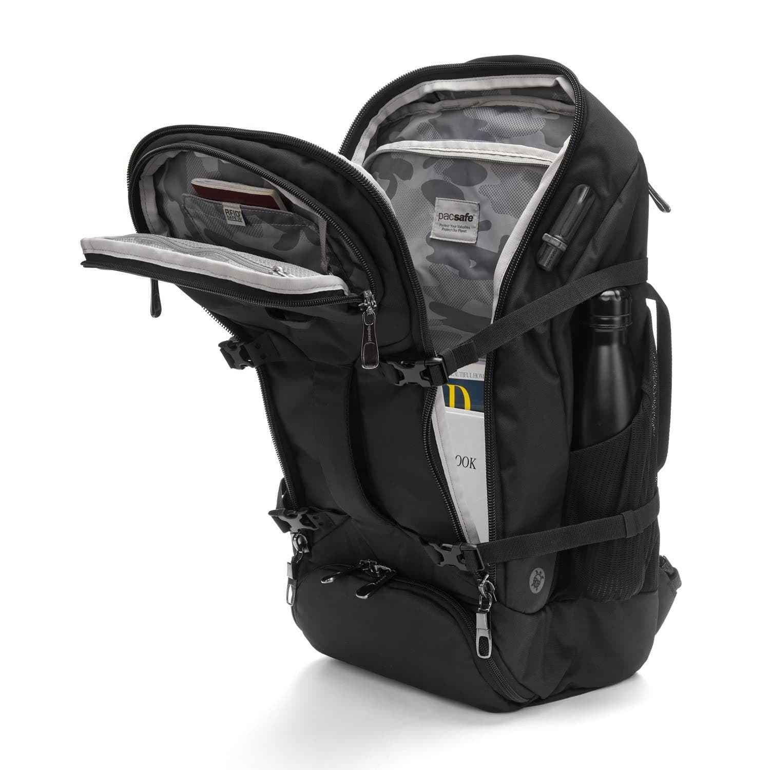 PACSAFE EXP35 Travel Backpack, Alternate, color, Black
