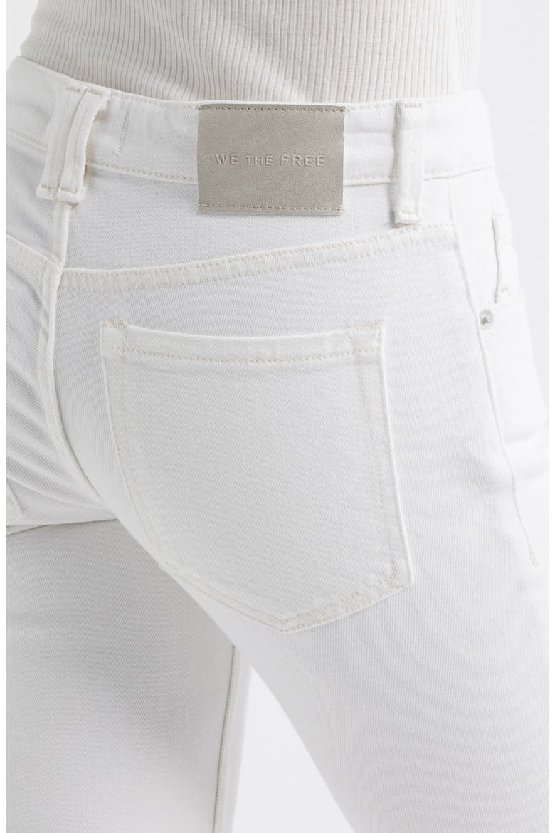 Oracle Low Rise Slim Straight Leg Jeans, Alternate, color, OPTIC WHITE
