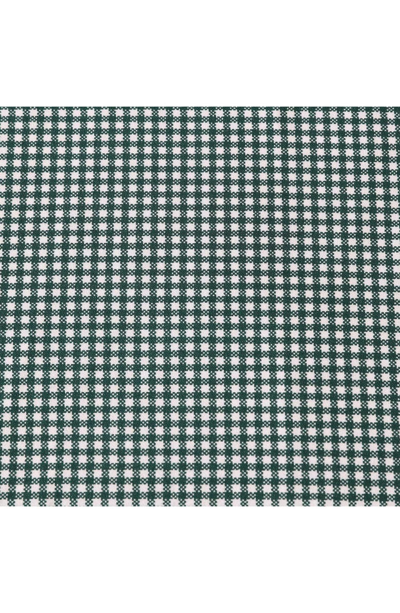 Nautica Bayside Gingham Flannel Sheet Set, Alternate, color, Green