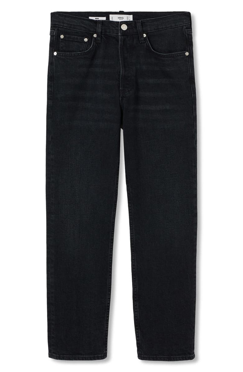 MANGO Women's Slim Fit Crop Jeans, Alternate, color,