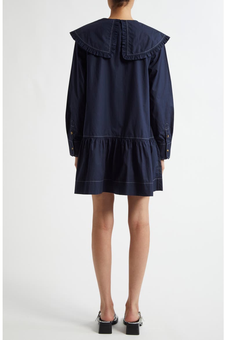 ganni sky captain mini dress Ganni Mini Dresses