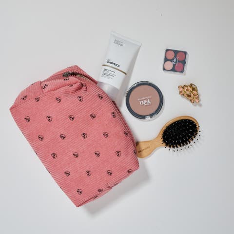 Cozy Crush - Corduroy Cosmetic & Travel Organizer Pouch