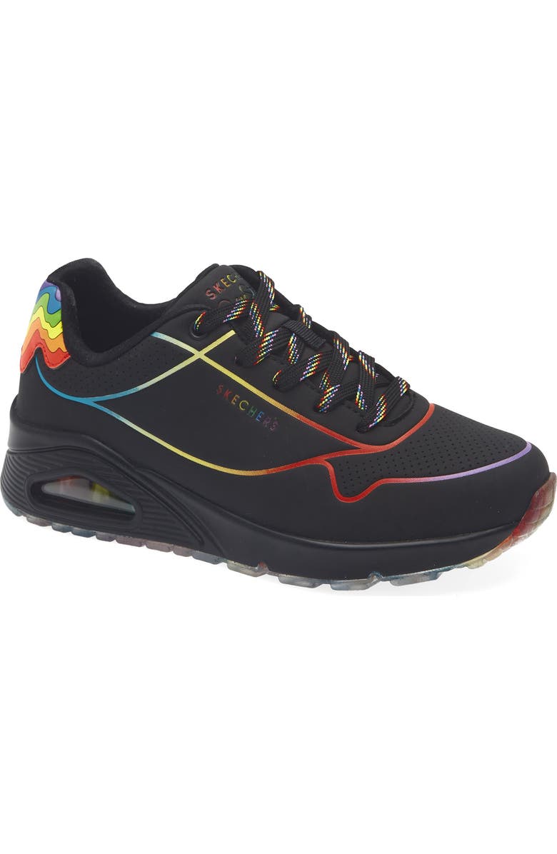 SKECHERS Street Jen Stark Uno Sneaker, Main, color, Black