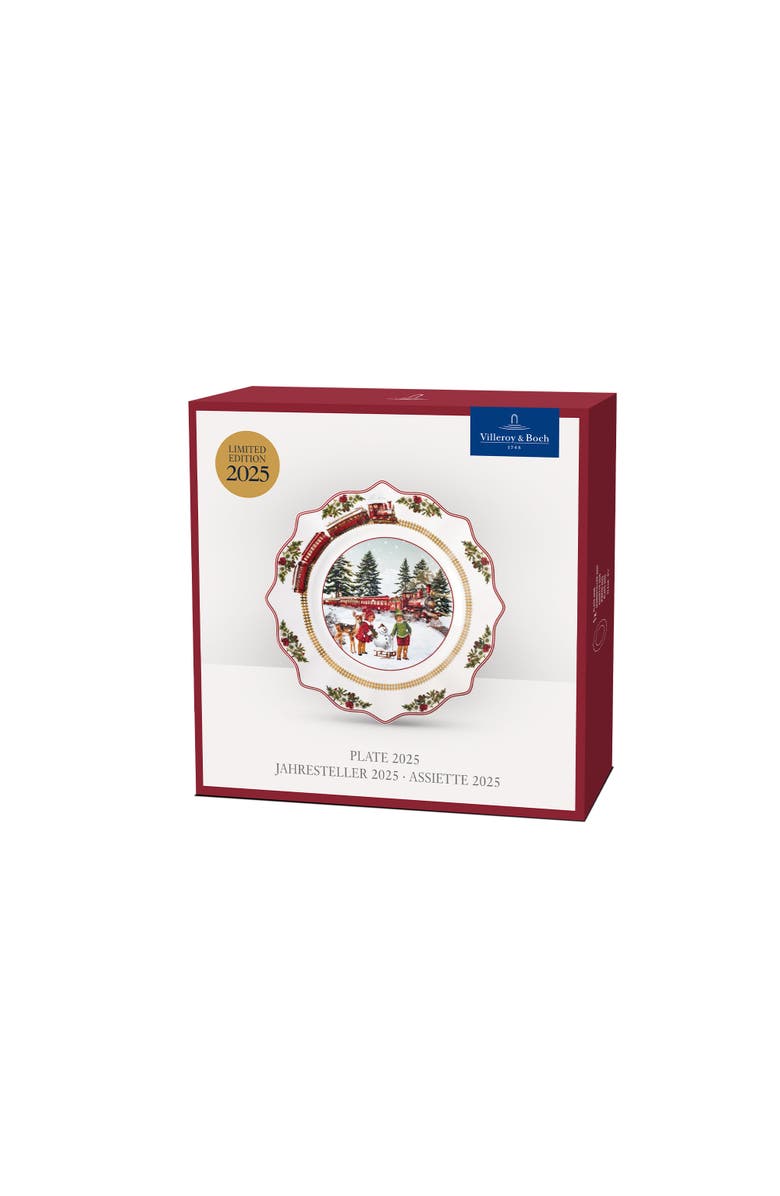 Villeroy & Boch Annual Christmas Edition Salad Plate 2025, Alternate, color, Multi