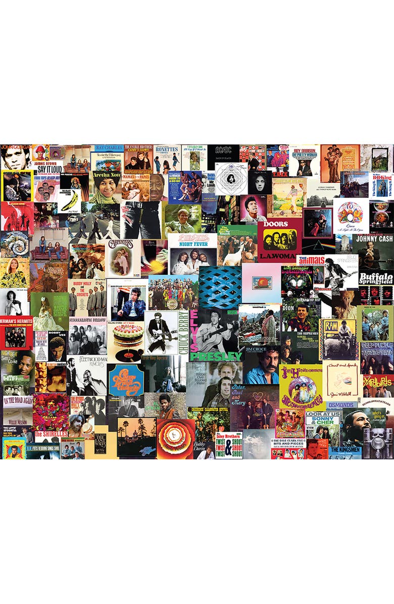 Hart Puzzles Boomers' Favorite Albums 24 x 30 Inch 1000 Piece Puzzle, Alternate, color,